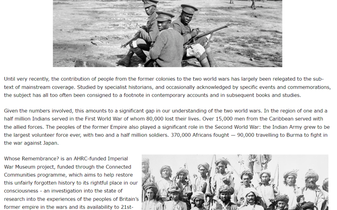 Whose Remembrance?